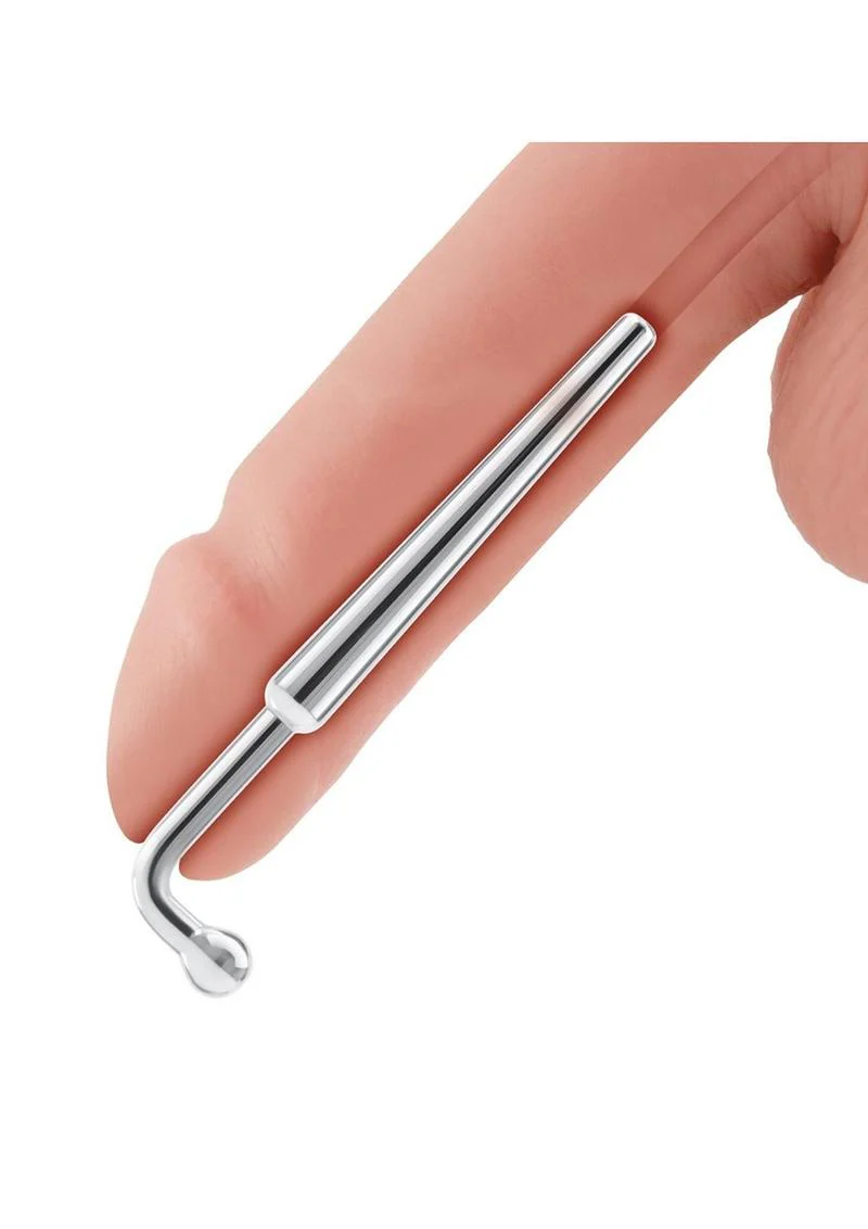 Blue Line Crank Head Penis Plug -Stainless Steel - Image 3