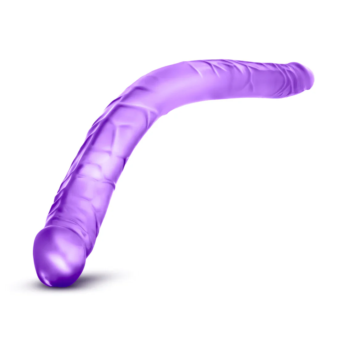 B Yours Purple 16-Inch Long Dildo - Image 6