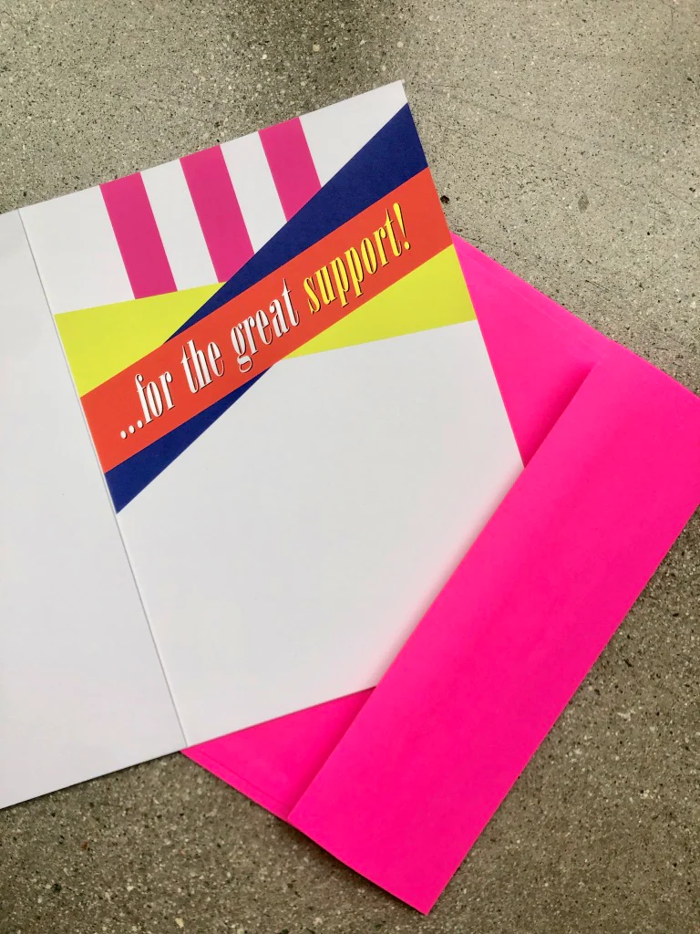 Bob Mizer AMG "Thanks" Greeting Card - Image 3