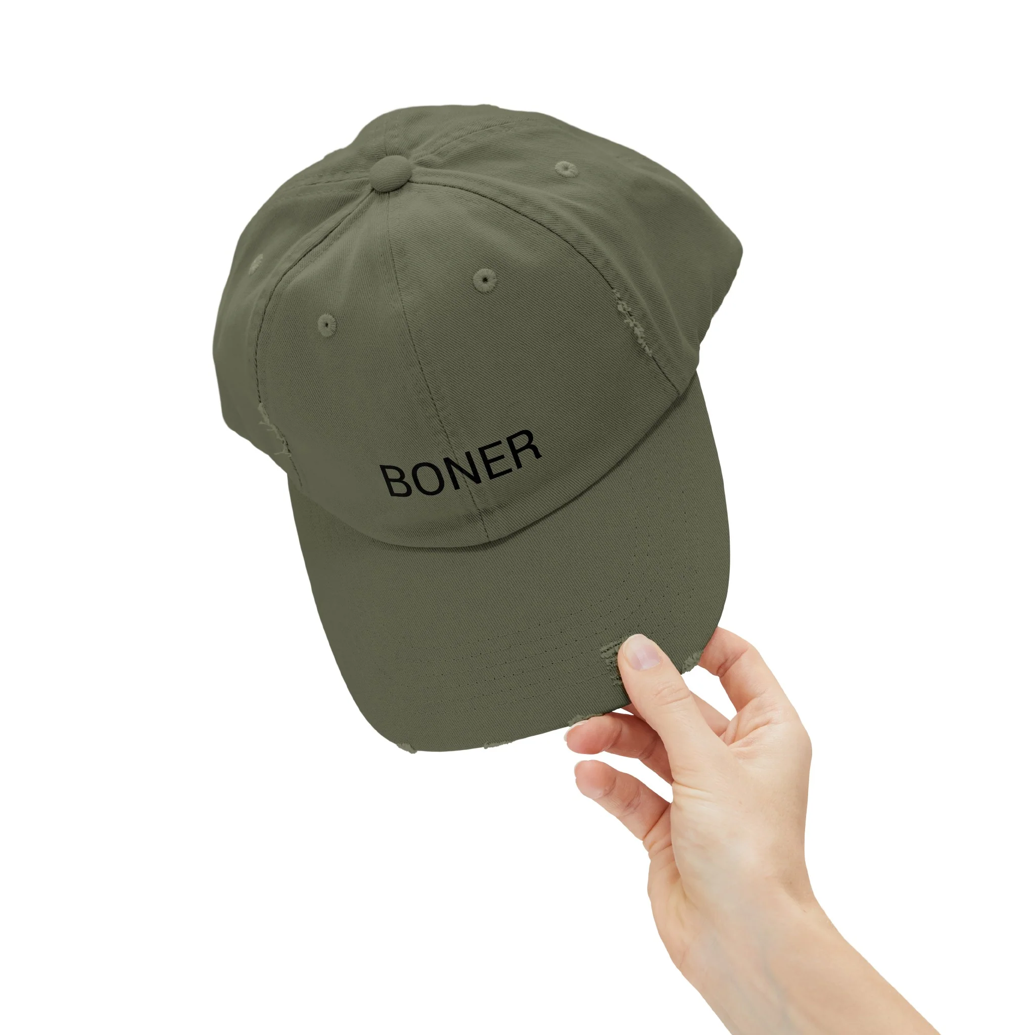 BONER Distressed Cap in 6 colors - Image 27