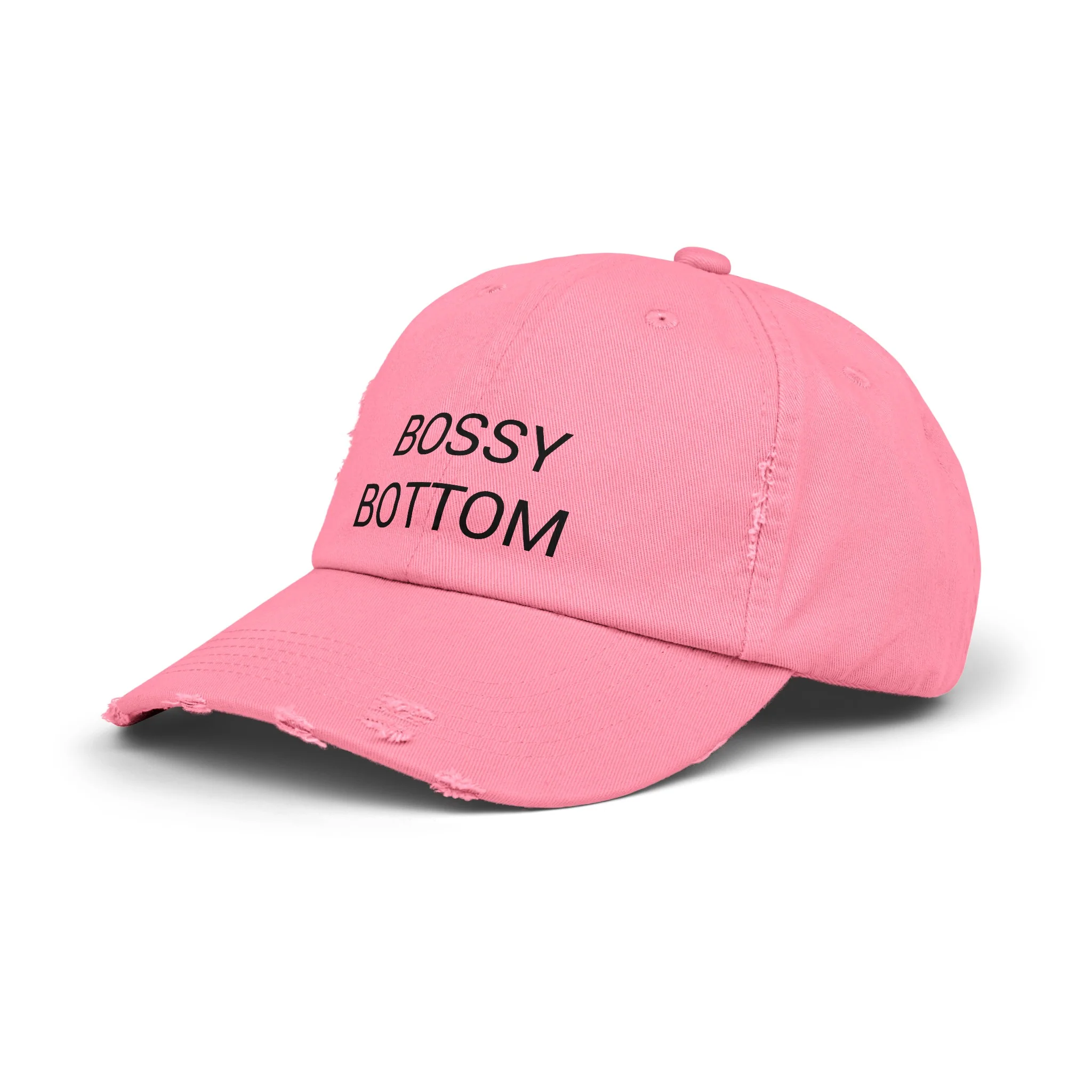 BOSSY BOTTOM Distressed Cap in 6 colors - Image 8