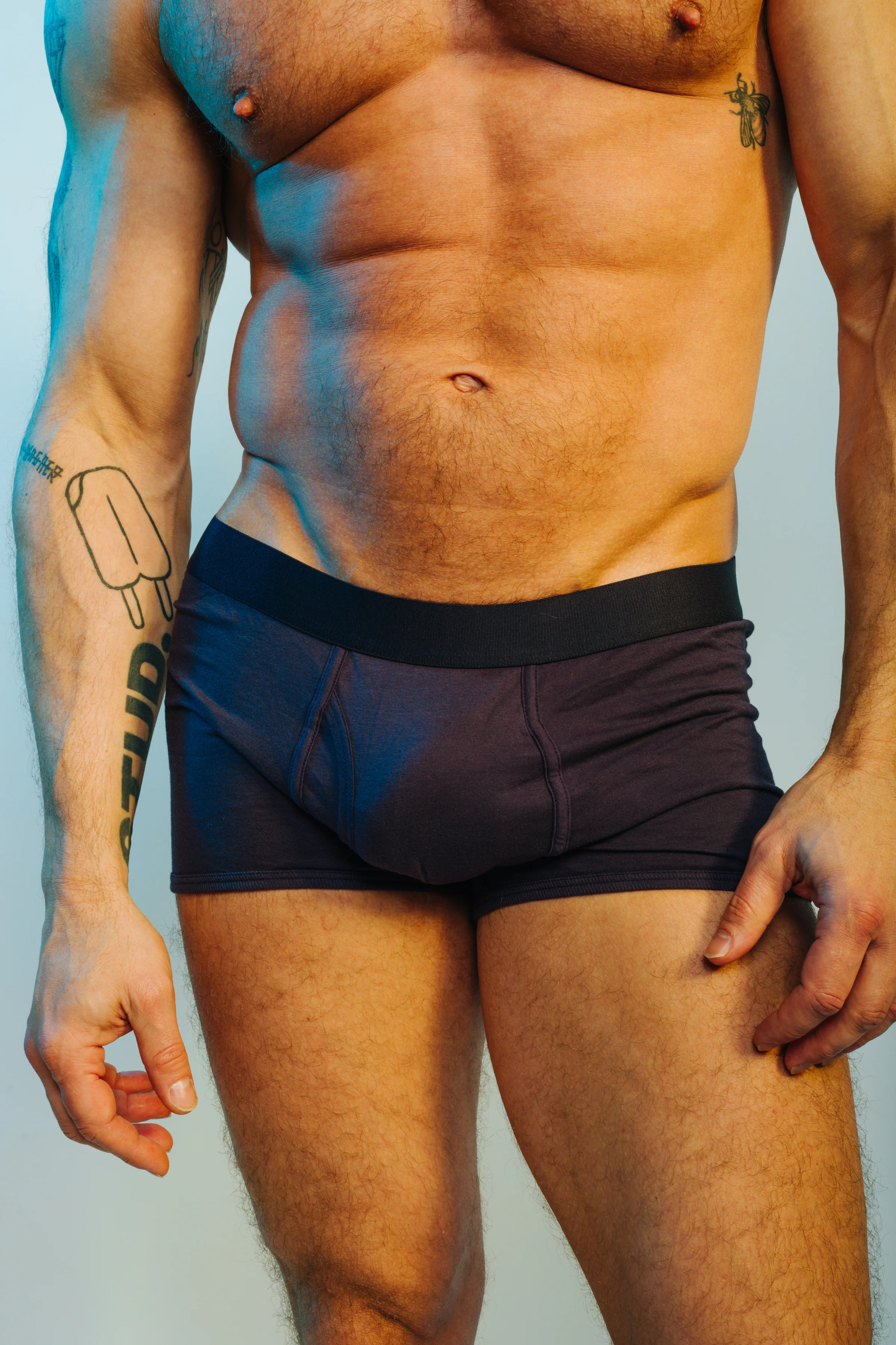Comme des Garçons Shirt Boxer Briefs Navy Blue - Image 8