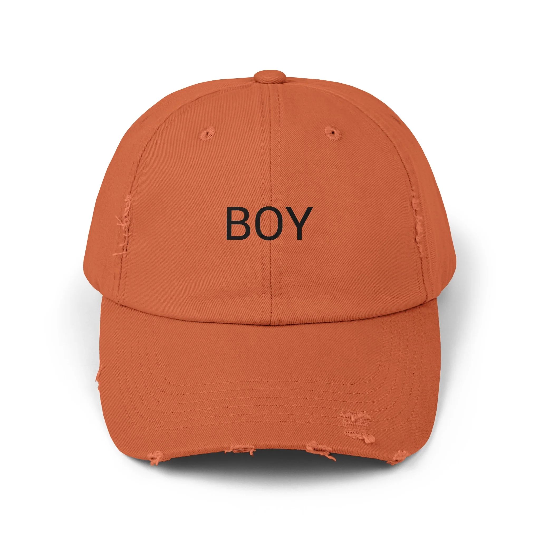 BOY Distressed Cap in 6 colors - Image 2