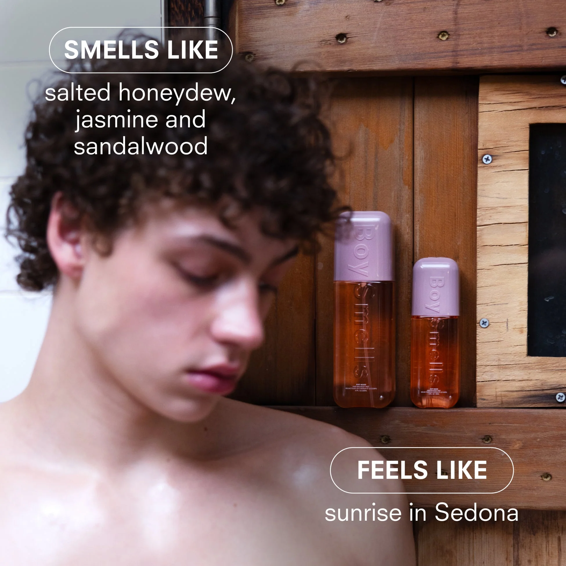 BOY SMELLS SOFT WOOD BODY MIST - Image 3