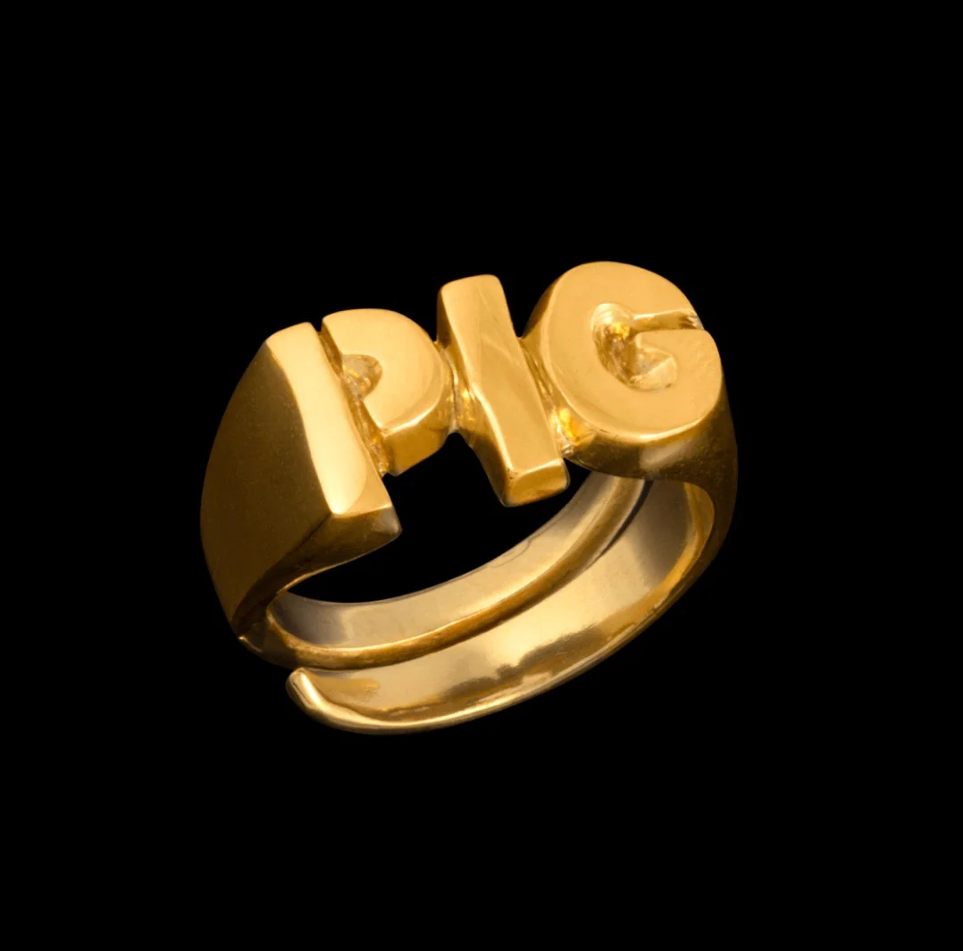 Bruce LaBruce Pig Ring by Jonathan Johnson - Image 5