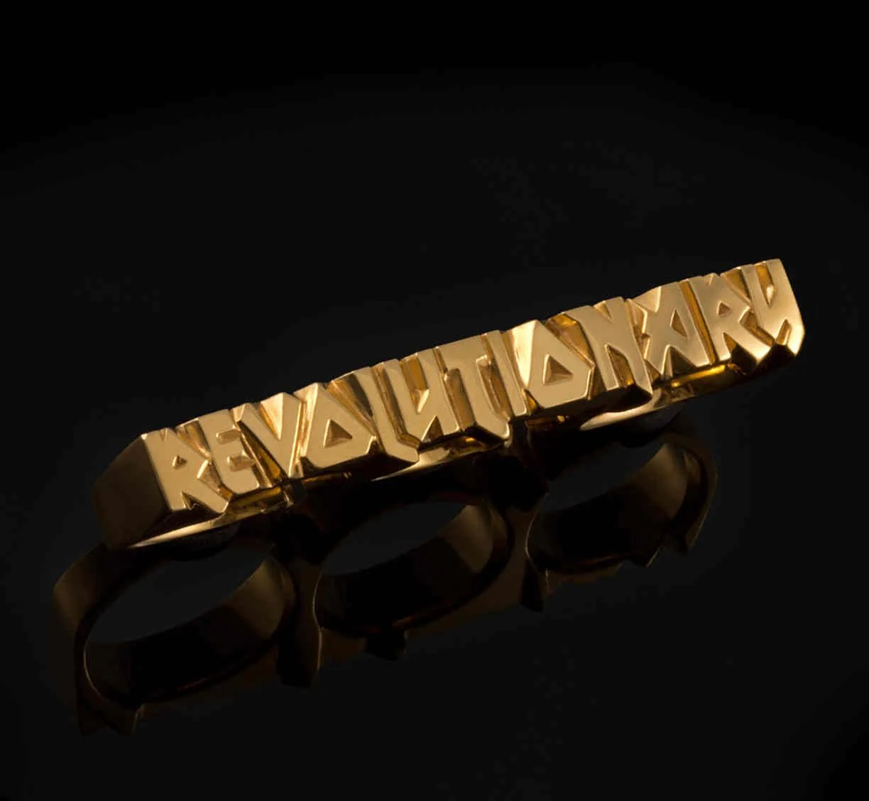 Bruce LaBruce Revolutionary Three Finger Ring by Jonathan Johnson - Image 2
