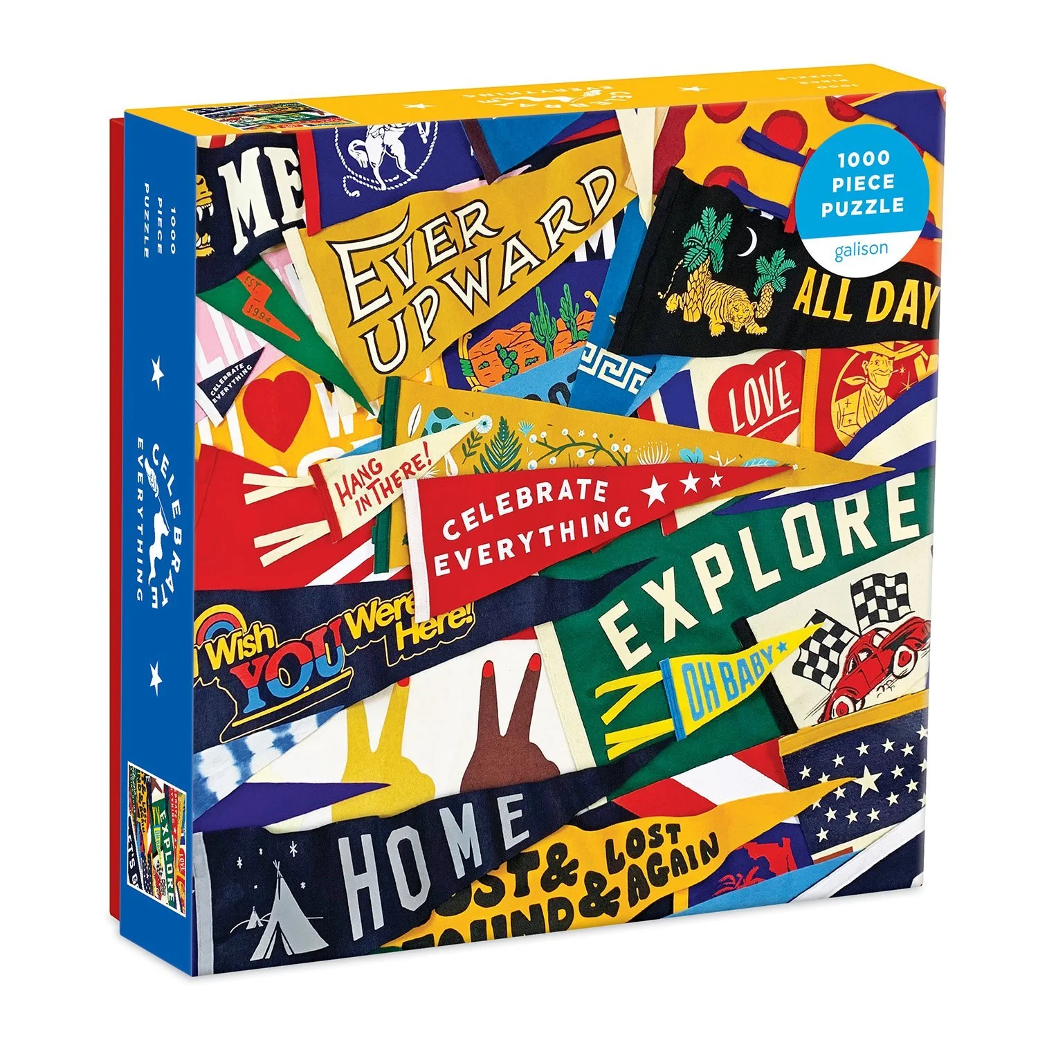 Celebrate Everything 1000 Piece Jigsaw Puzzle in Square Box - Image 2