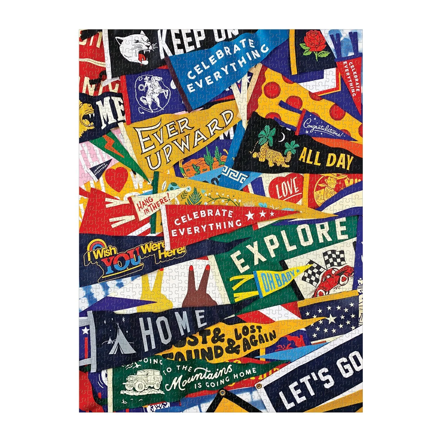 Celebrate Everything 1000 Piece Jigsaw Puzzle in Square Box - Image 3