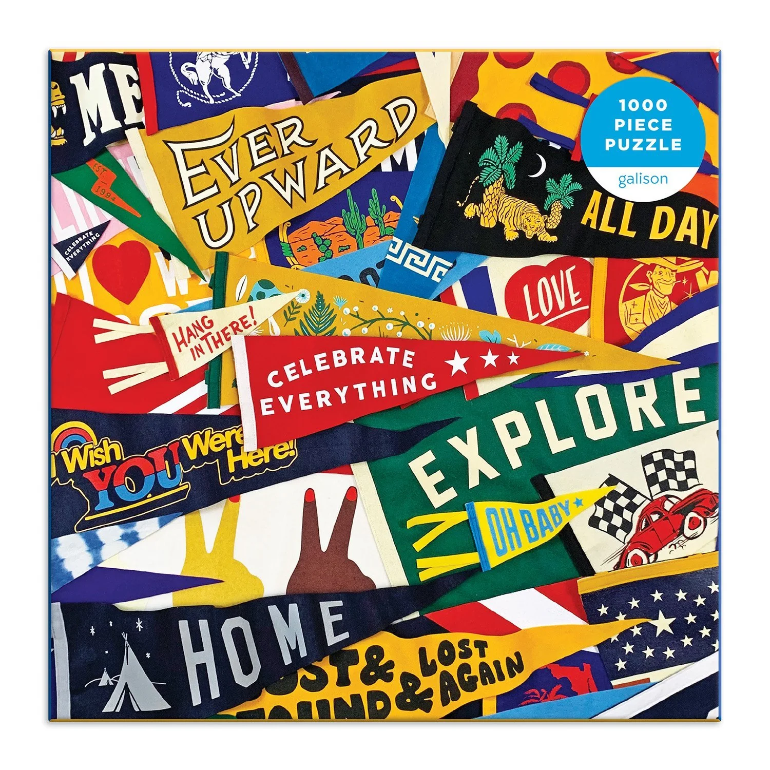 Celebrate Everything 1000 Piece Jigsaw Puzzle in Square Box - Image 4
