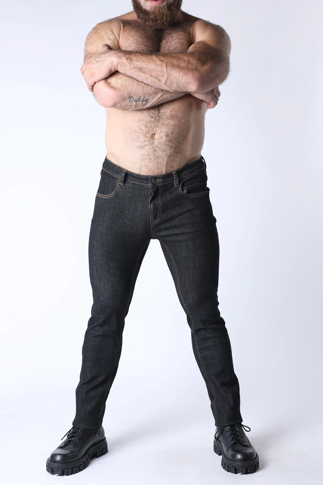 CELLBLOCK 13 Peek-A-Boo Denim Pant - Black - Image 2