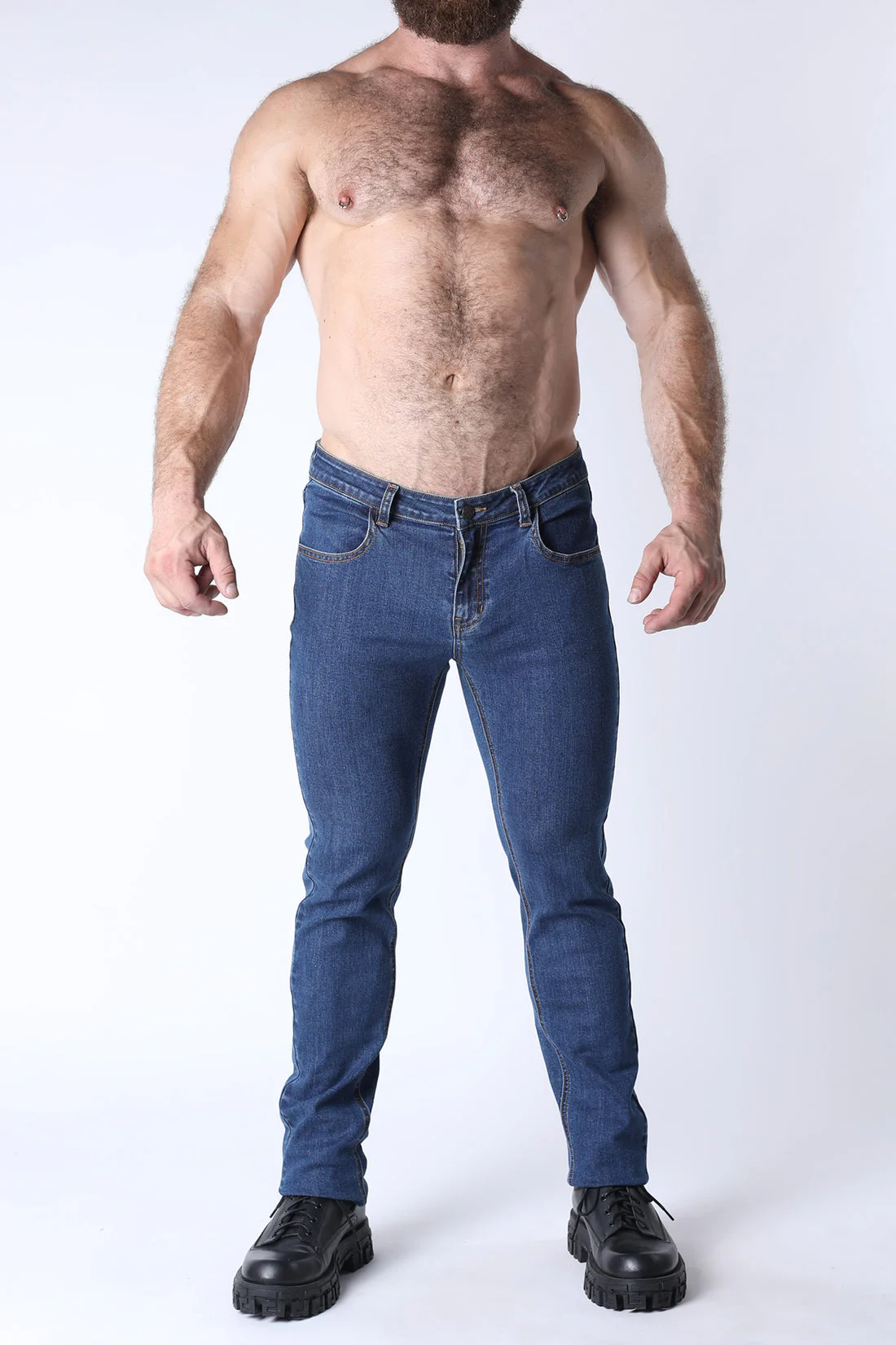 CELLBLOCK 13 Peek-A-Boo Denim Pant - Indigo - Image 2