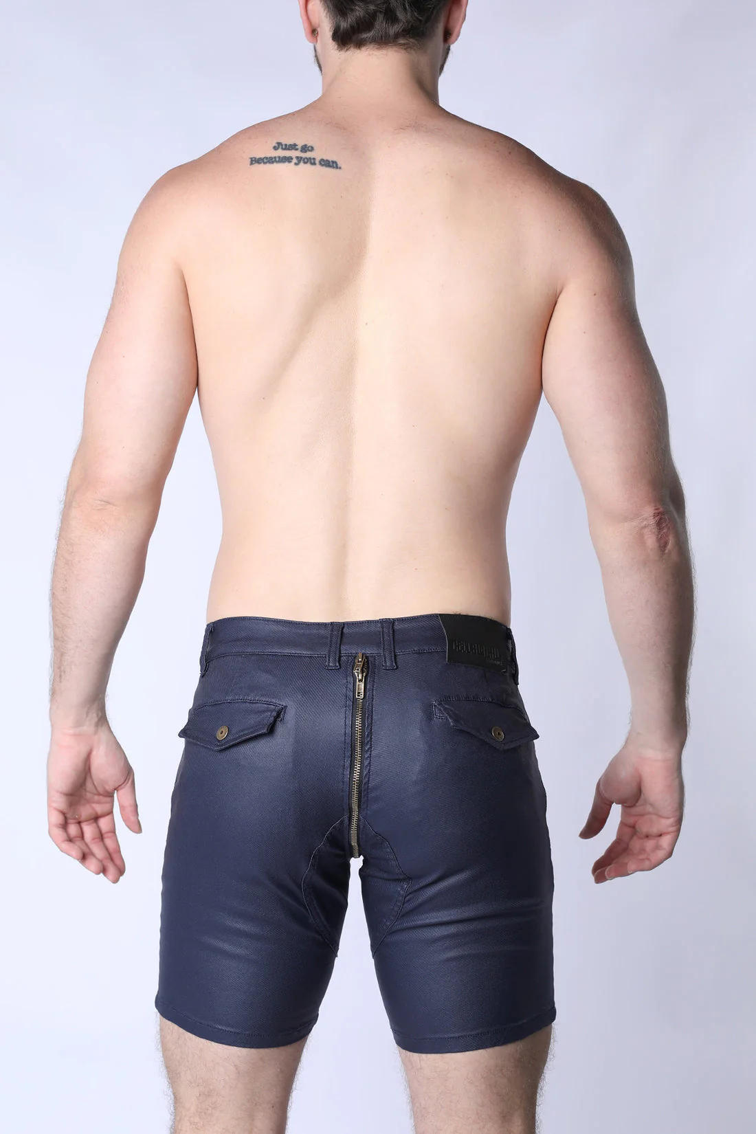 CELLBLOCK 13 Slick Carpenter V2 Zipper Short - Navy - Image 2