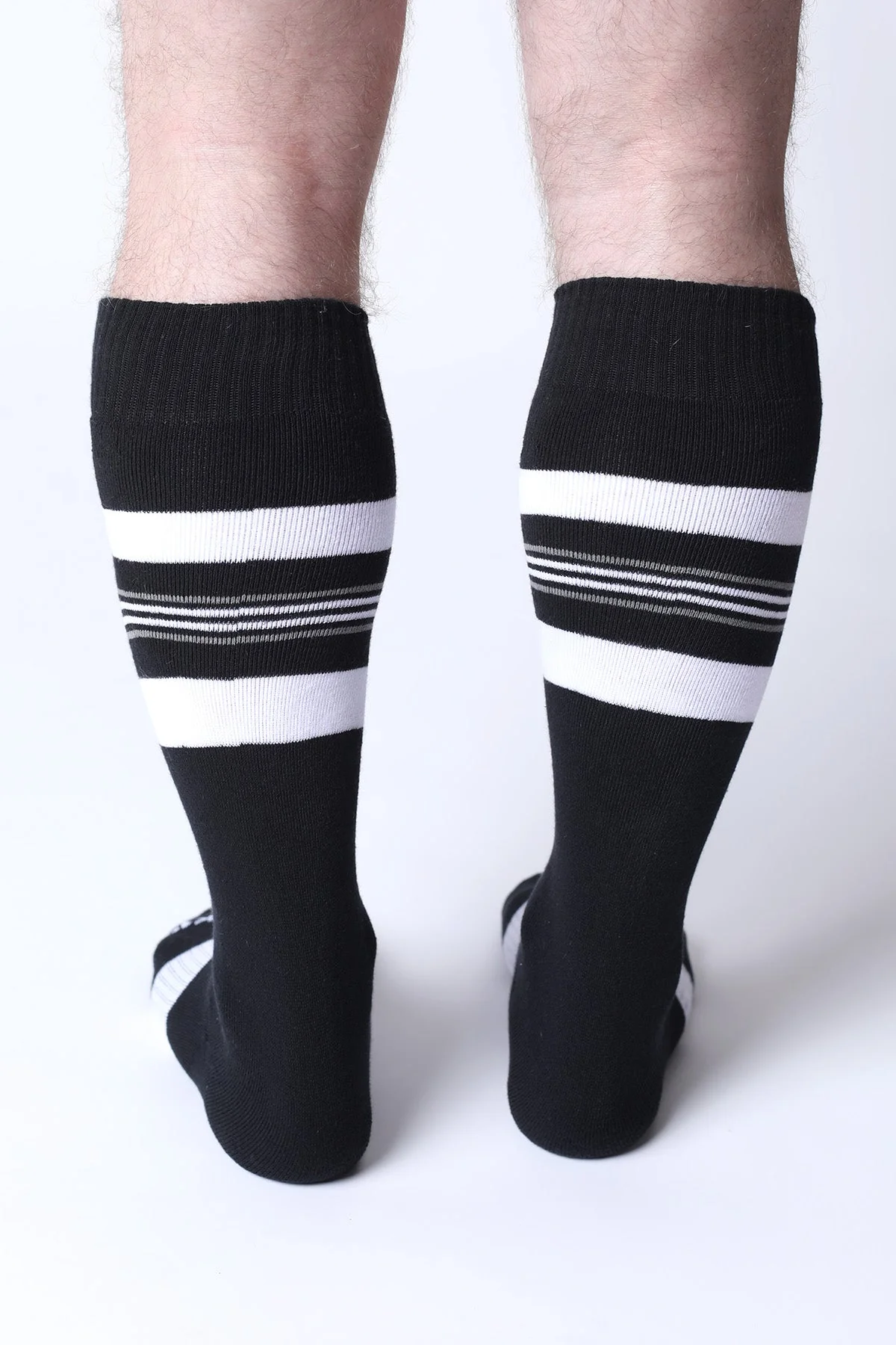 CELLBLOCK 13 Tight End Knee High Shadow Socks - White - Image 3