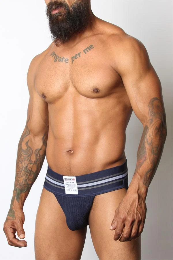 CELLBLOCK 13 TIGHT END JOCKSTRAP - NAVY - Image 5