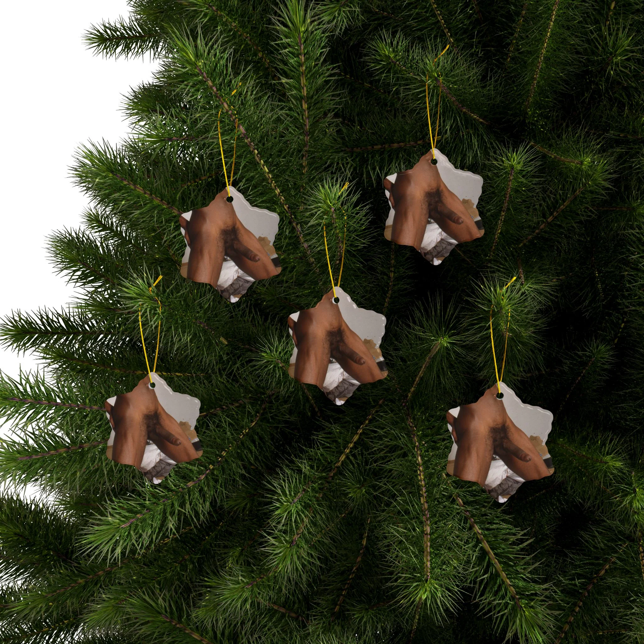 CHUCK X CULTUREEDIT "4 PM" Ceramic Ornaments (1pc, 3pcs, 5pcs, 10pcs) - Image 51