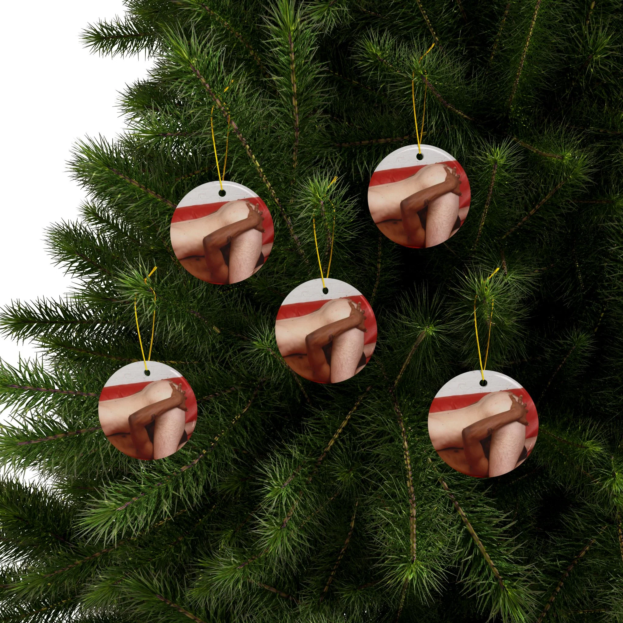CHUCK X CULTUREEDIT 69 #2 Ceramic Ornaments (1pc, 3pcs, 5pcs, 10pcs) - Image 24
