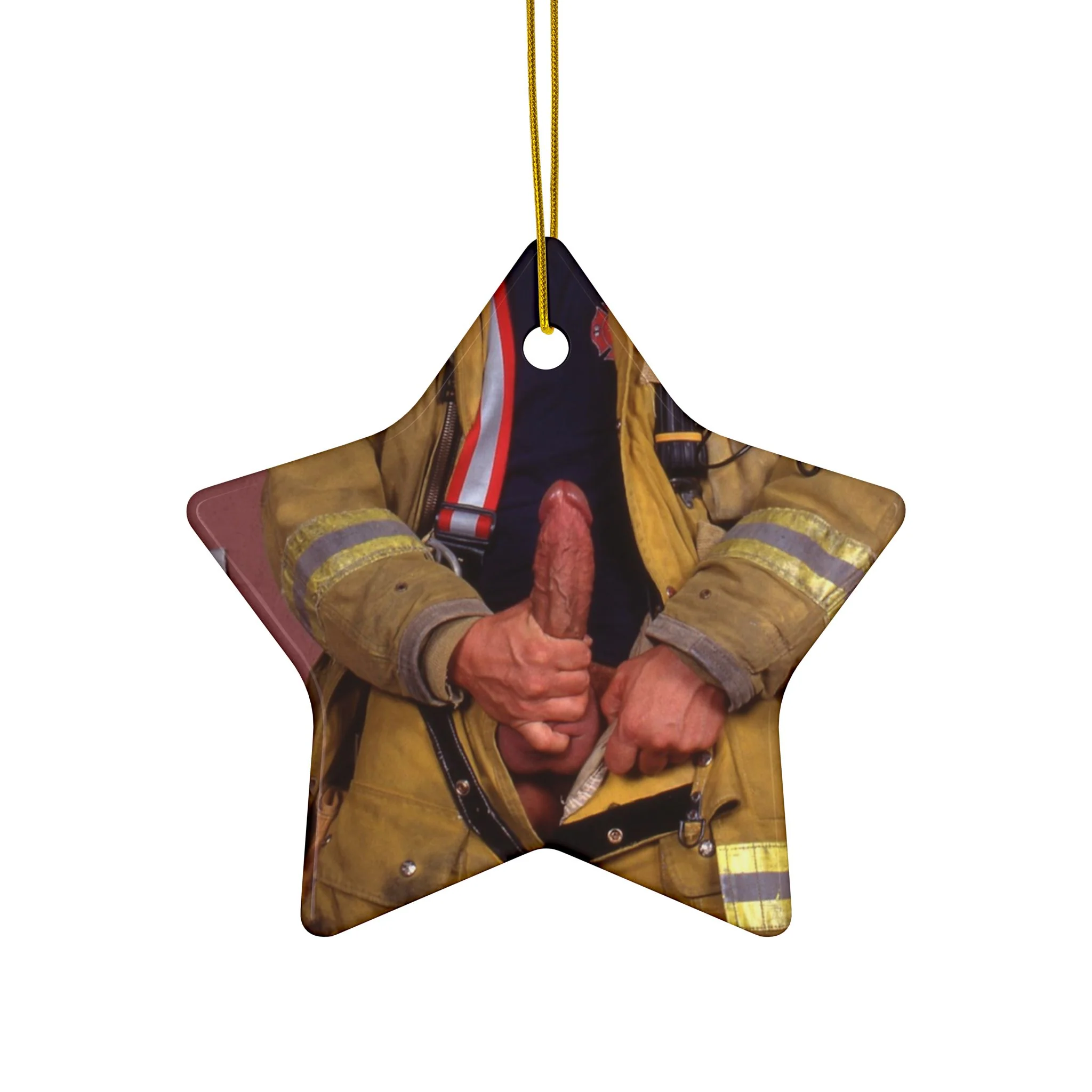 CHUCK X CULTUREEDIT "FIREMAN" Ceramic Ornaments (1pc, 3pcs, 5pcs, 10pcs) - Image 15