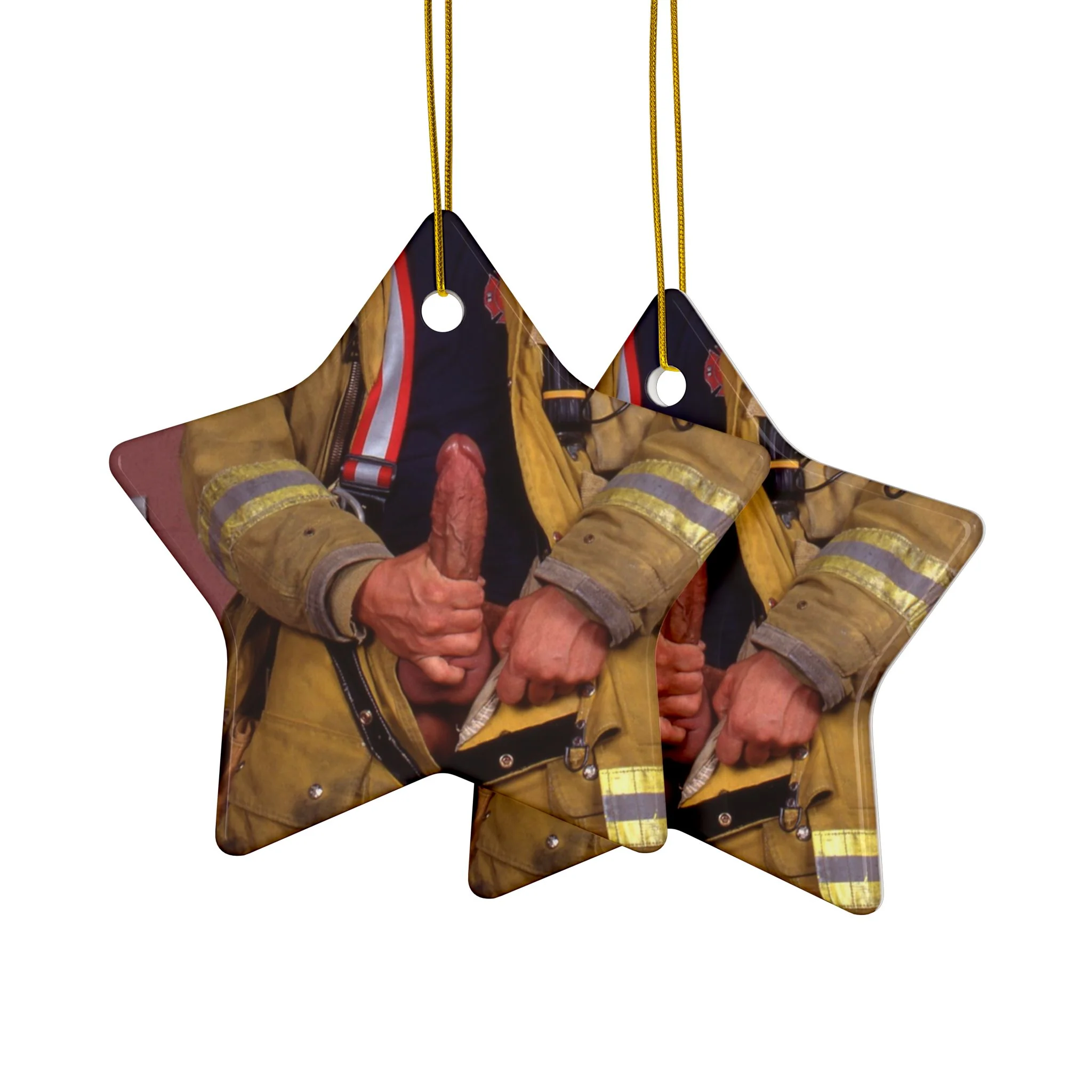CHUCK X CULTUREEDIT "FIREMAN" Ceramic Ornaments (1pc, 3pcs, 5pcs, 10pcs) - Image 46