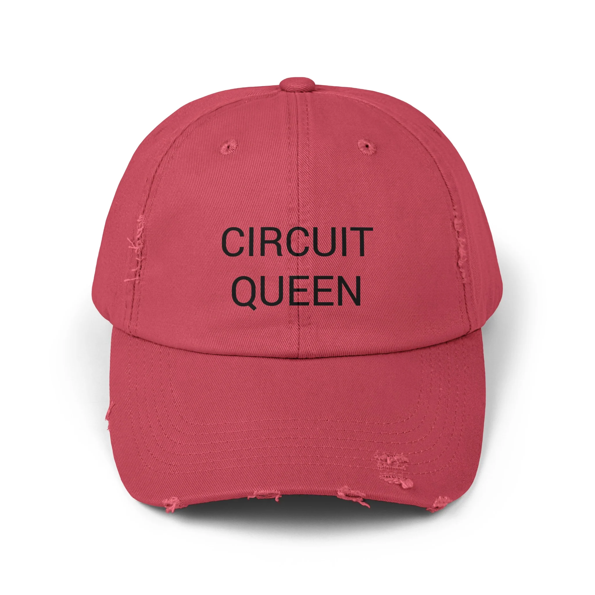 CIRCUIT QUEEN Distressed Cap in 6 colors - Image 3
