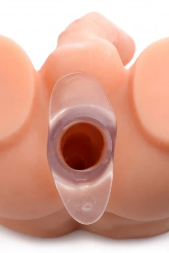 CLEAR VIEW HOLLOW ANAL PLUG - XLARGE - Image 3