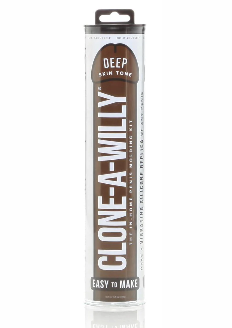 CLONE A WILLY AT HOME PENIS MOLDING KIT - DEEP SKIN TONE - Image 4