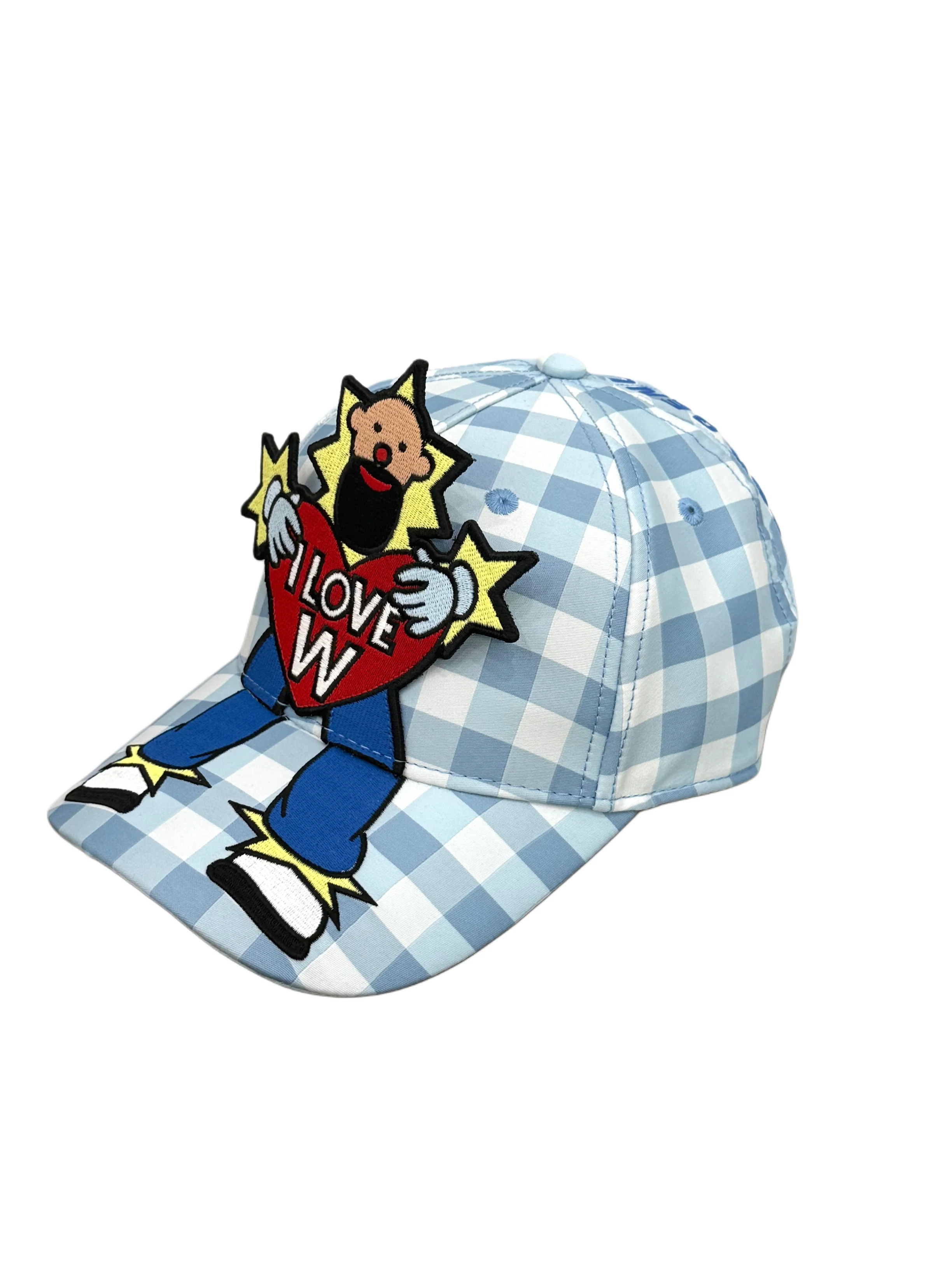 Clown Cap in Placid Blue by Walter van Beirendonck - Image 4