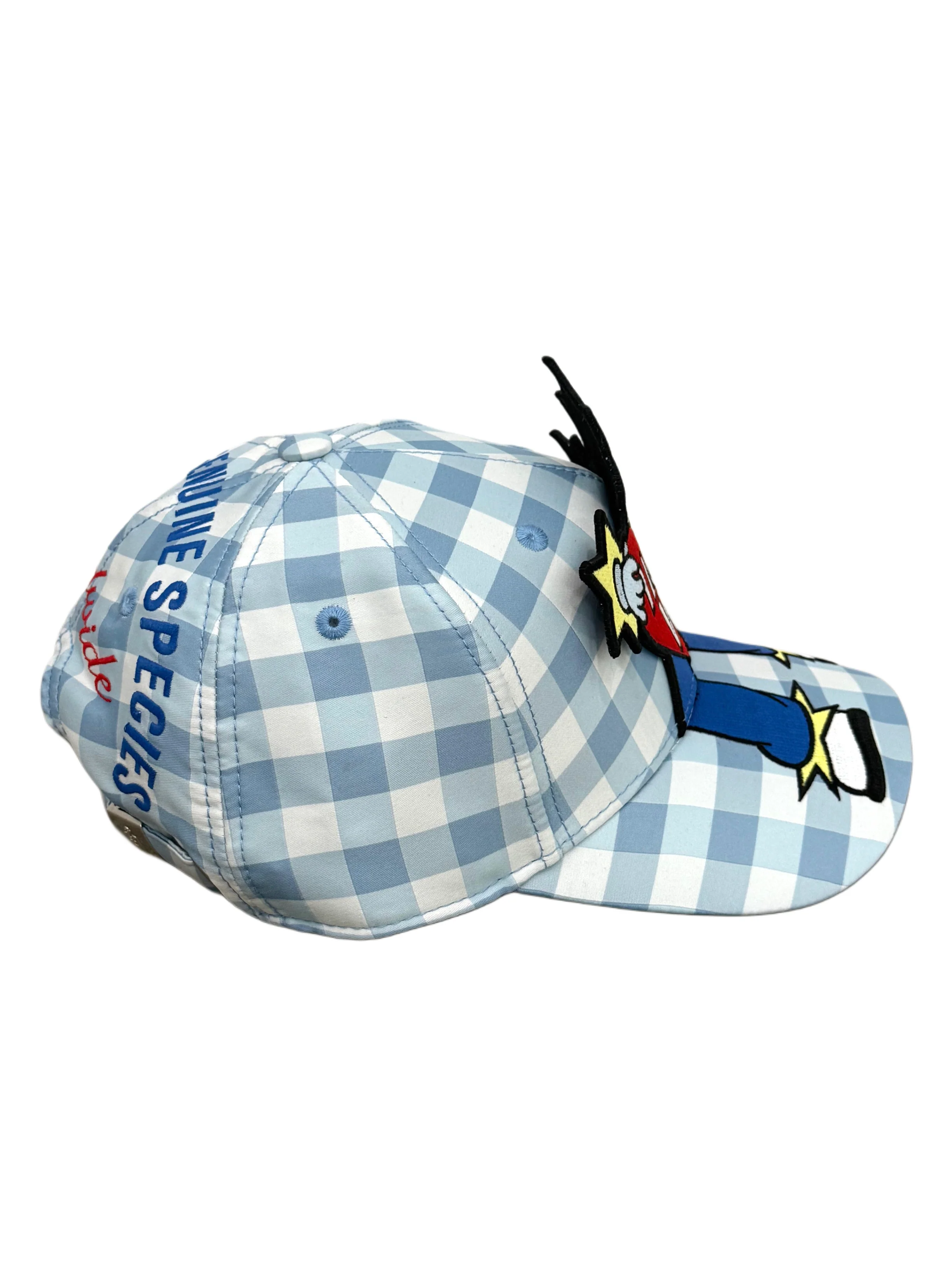 Clown Cap in Placid Blue by Walter van Beirendonck - Image 7