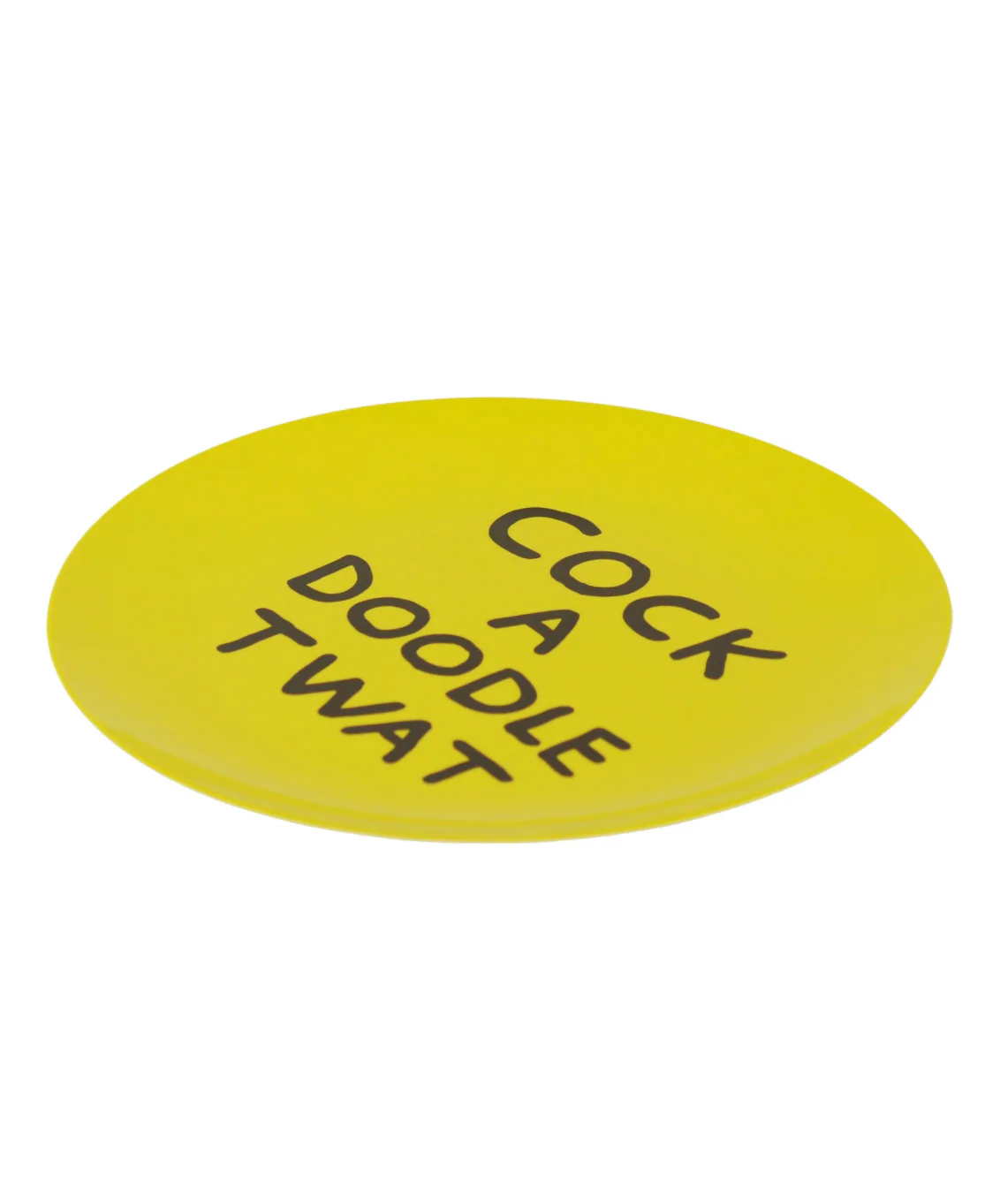 COCK A DOODLE TWAT PLATE BY THIRD DRAWER DOWN - Image 3