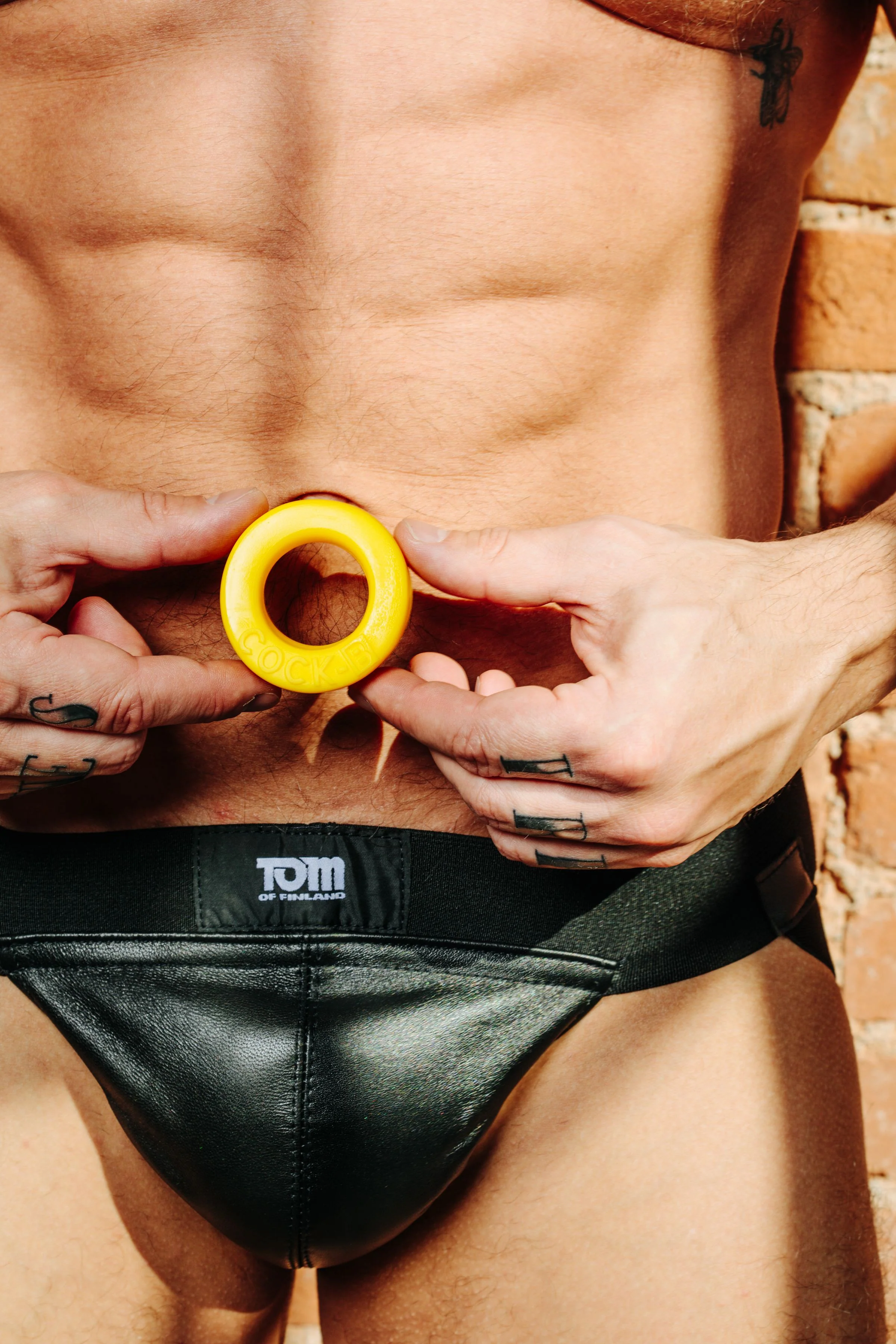 Cock B Bulge Silicone Cock Ring - Yellow - Image 2