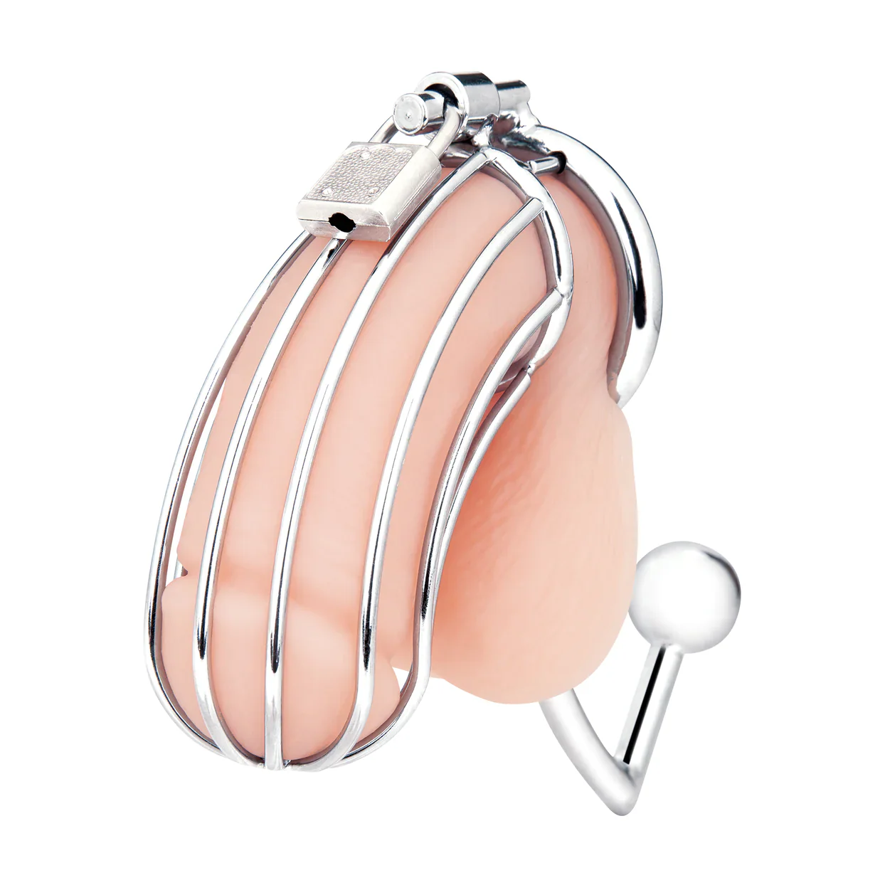 Cock Cage With Anal Stimulator by Blue Line - Image 3