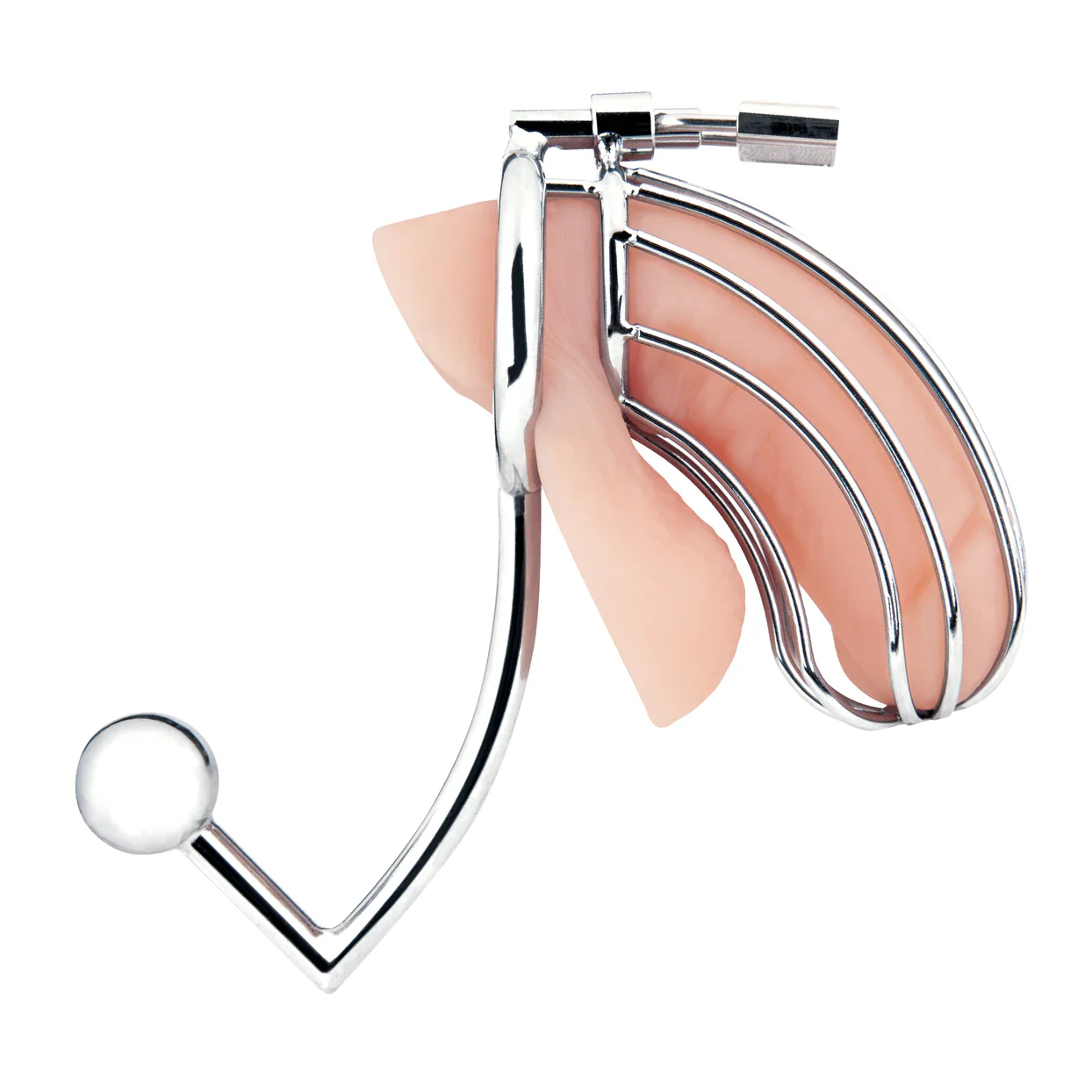 Cock Cage With Anal Stimulator by Blue Line - Image 4