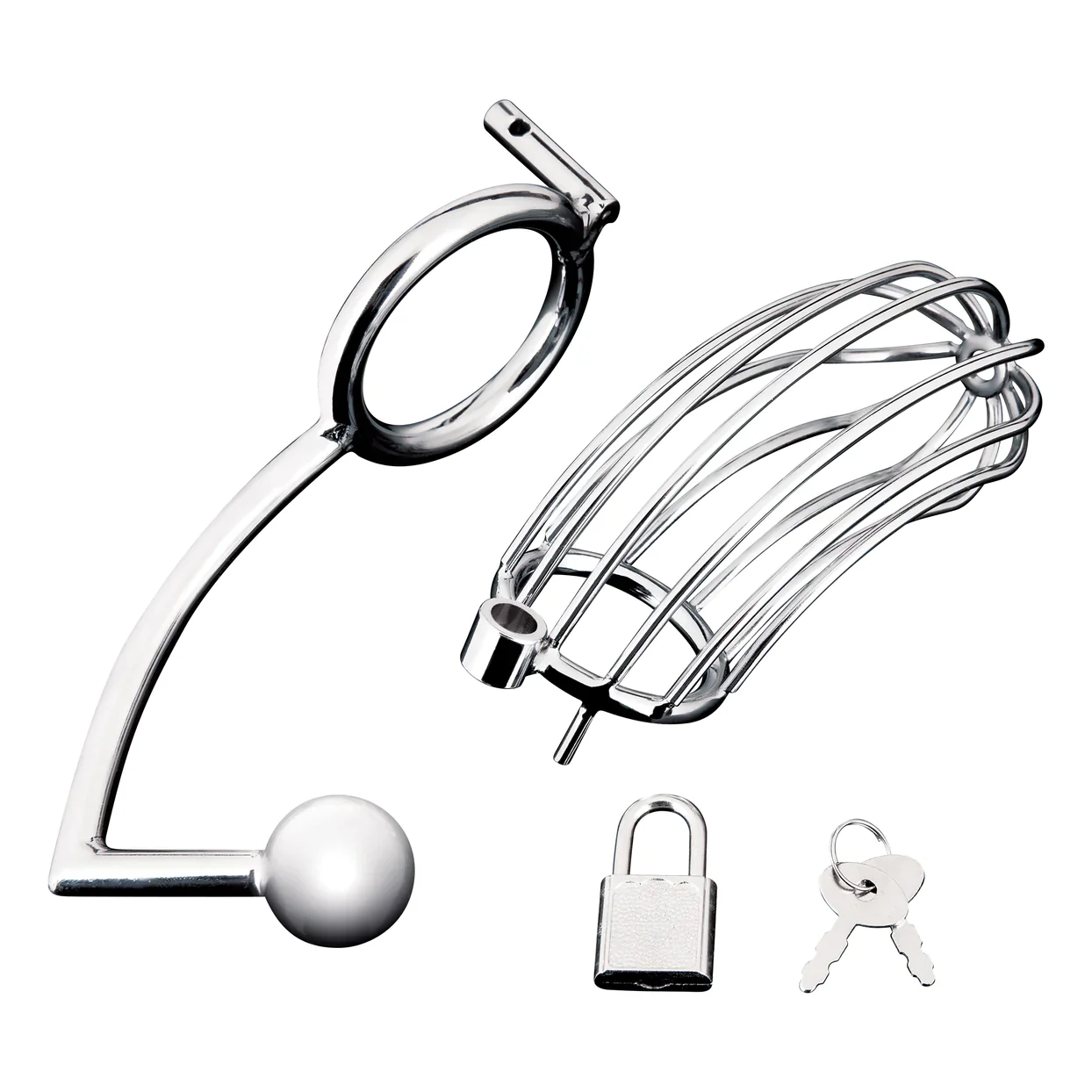 Cock Cage With Anal Stimulator by Blue Line - Image 5