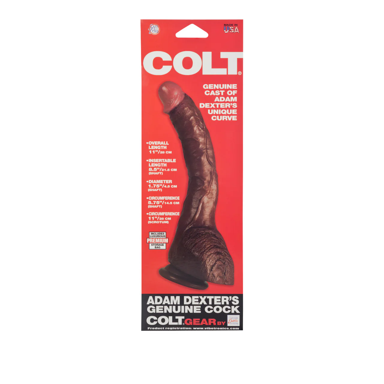COLT Adam Dexters Genuine Cock Dildo - Image 4