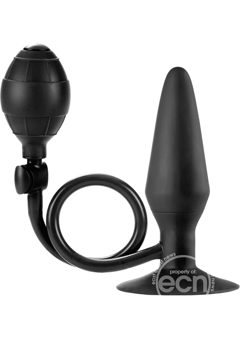 COLT Silicone Large Pumper Plug Butt Plug - Black - Image 2