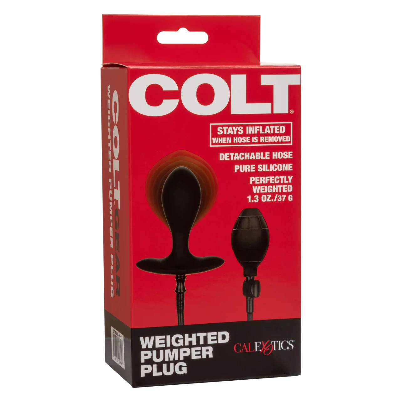 COLT Weighted Pumper Inflatable Silicone Anal Plug - Image 3