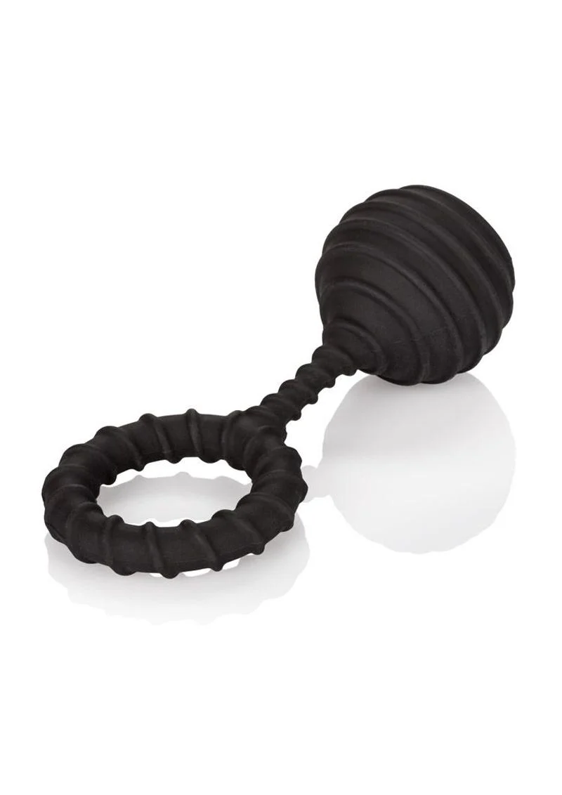Colt Weighted Ring Large Silicone Black - Image 5
