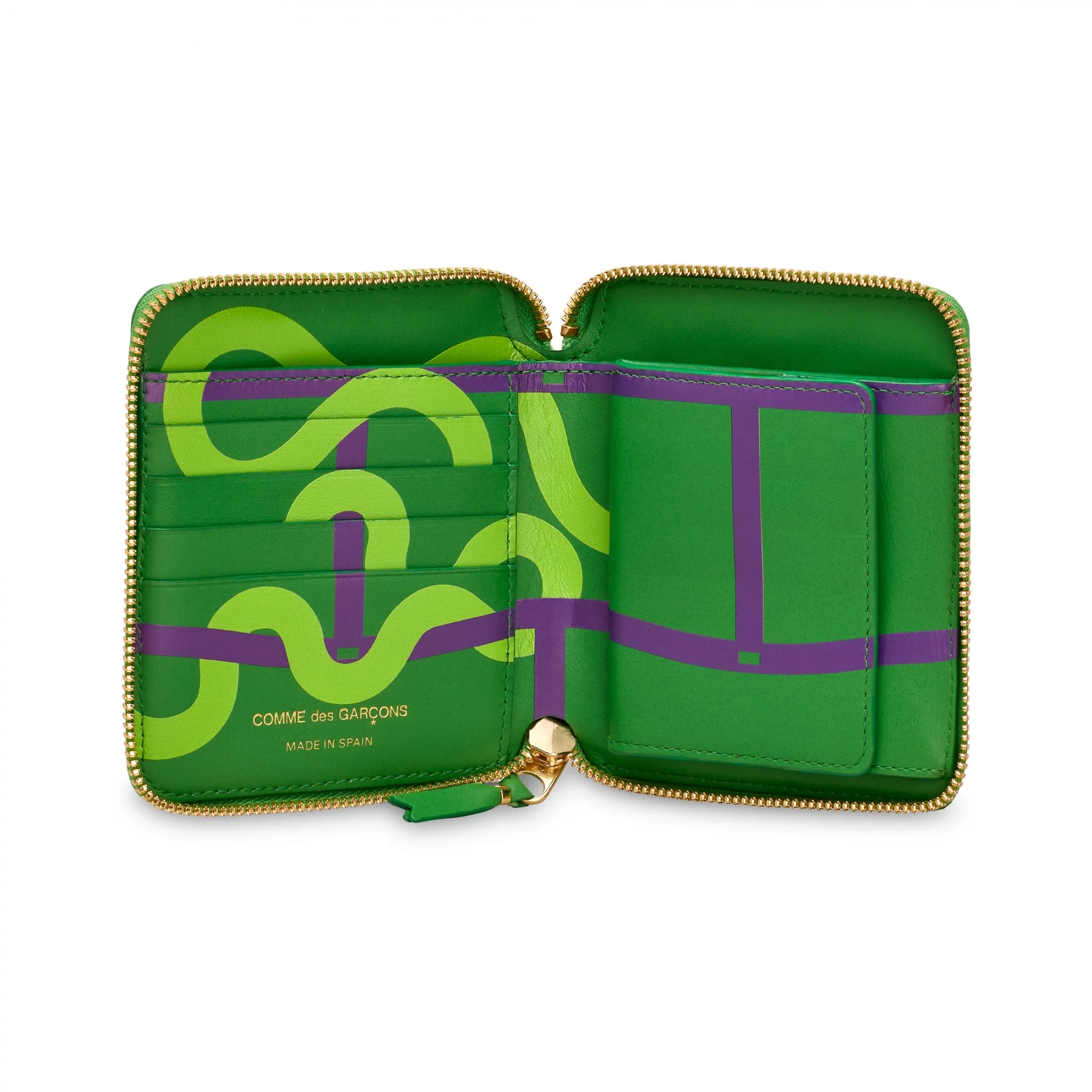Comme des Garçons Ruby Eye Zip-Around Wallet - Needs Repair - Image 4