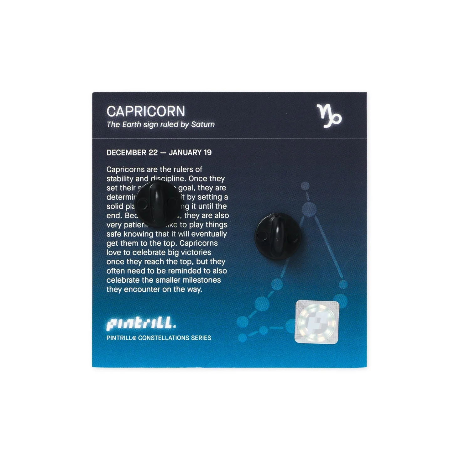 Constellations Capricorn Pin - Image 3