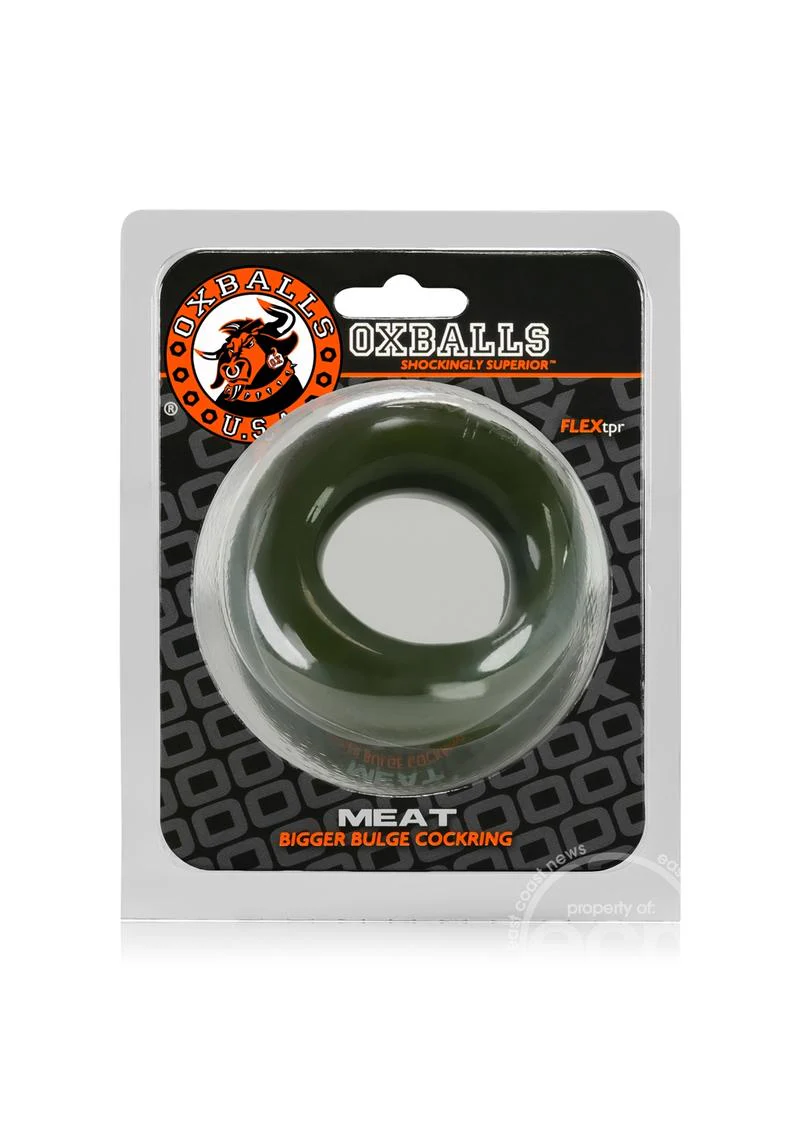 Oxballs Meat Padded Cockring Army Green - Image 2