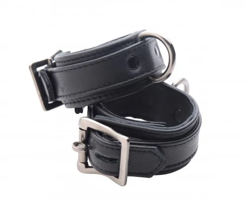Luxury Locking Wrist Cuffs by Strict Leather - Image 2