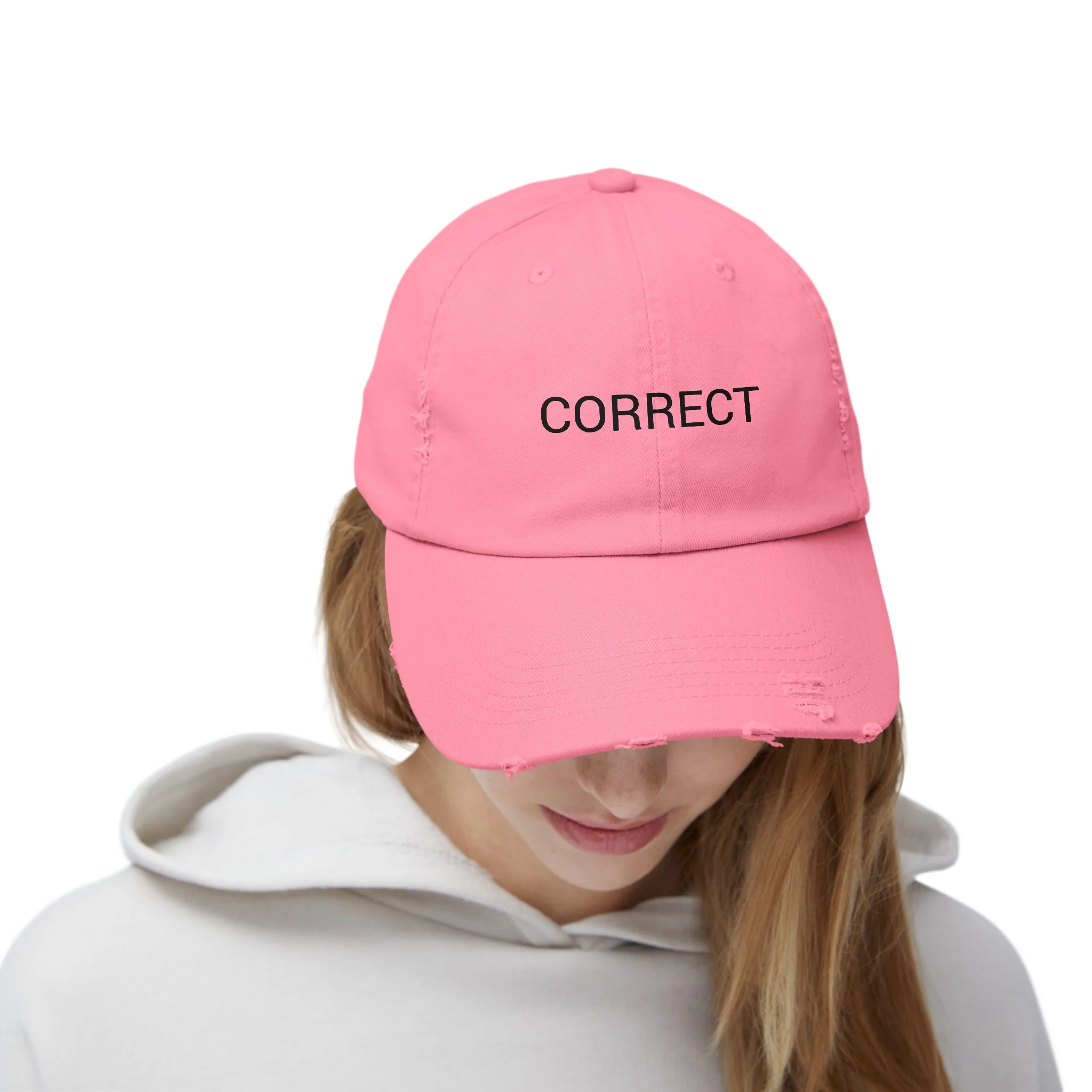 CORRECT Distressed Cap in 6 colors - Image 24