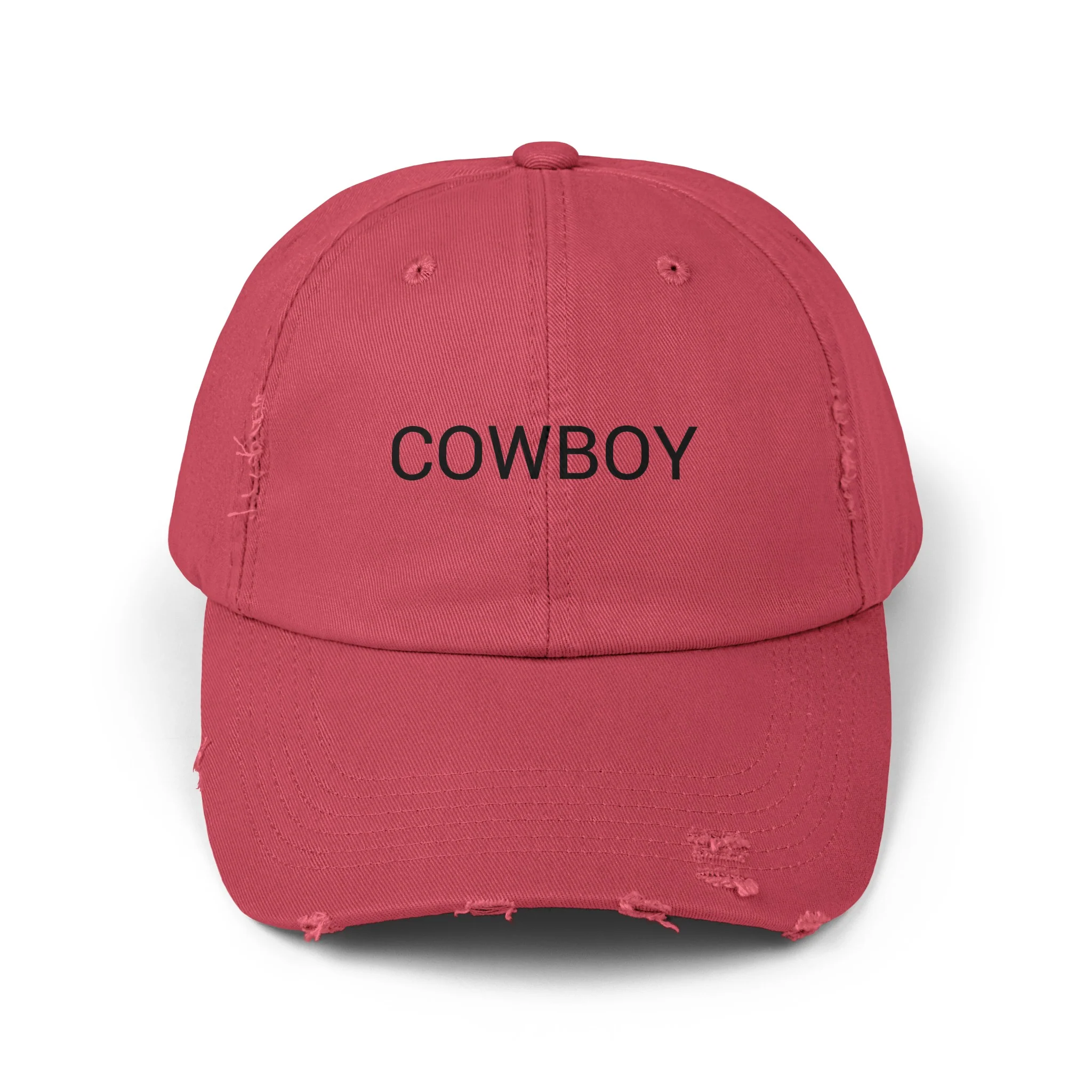 COWBOY Distressed Cap in 6 colors - Image 3
