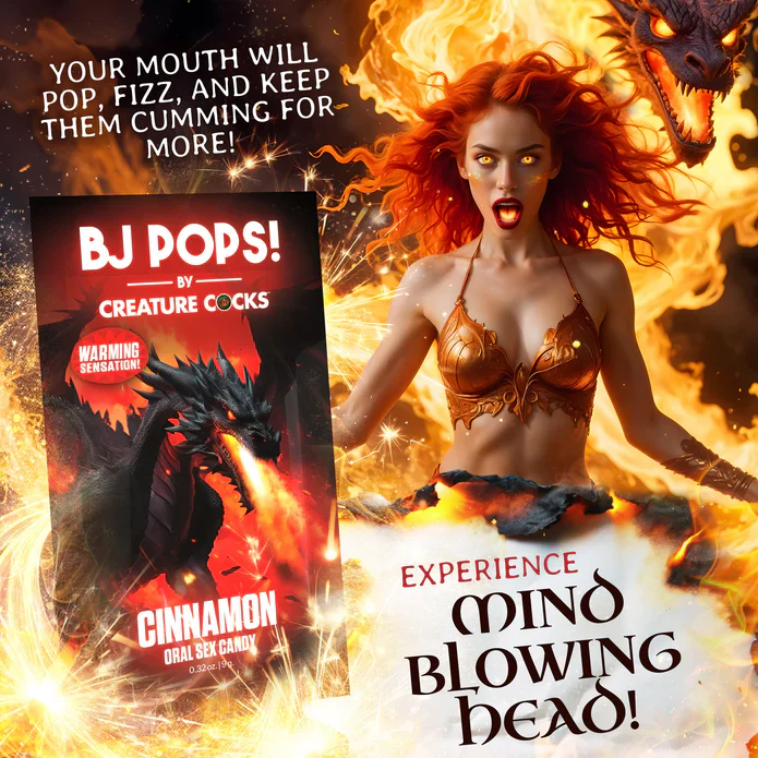 Creature Cock BJ Pops Cinnamon - Image 4
