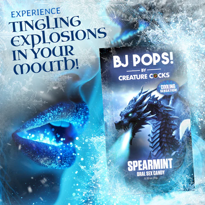 Creature Cock BJ Pops Spearmint - Image 3