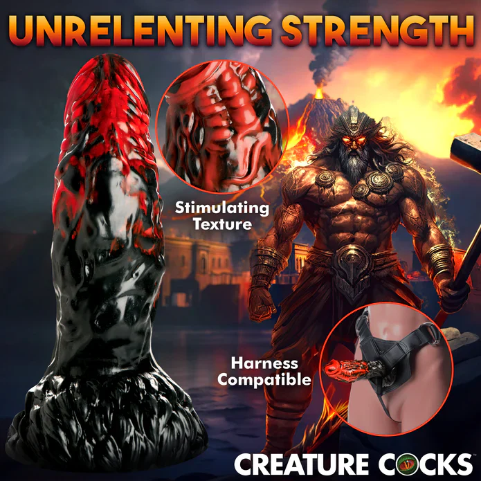Creature Cock Vulcan Silicone Dildo - Image 9