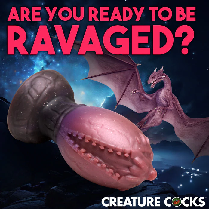 Creature Cocks Dragon Hatch Silicone Egg - XL - Image 3