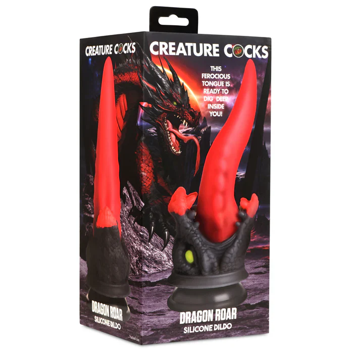 Creature Cocks Dragon Roar Silicone Dildo - Image 10