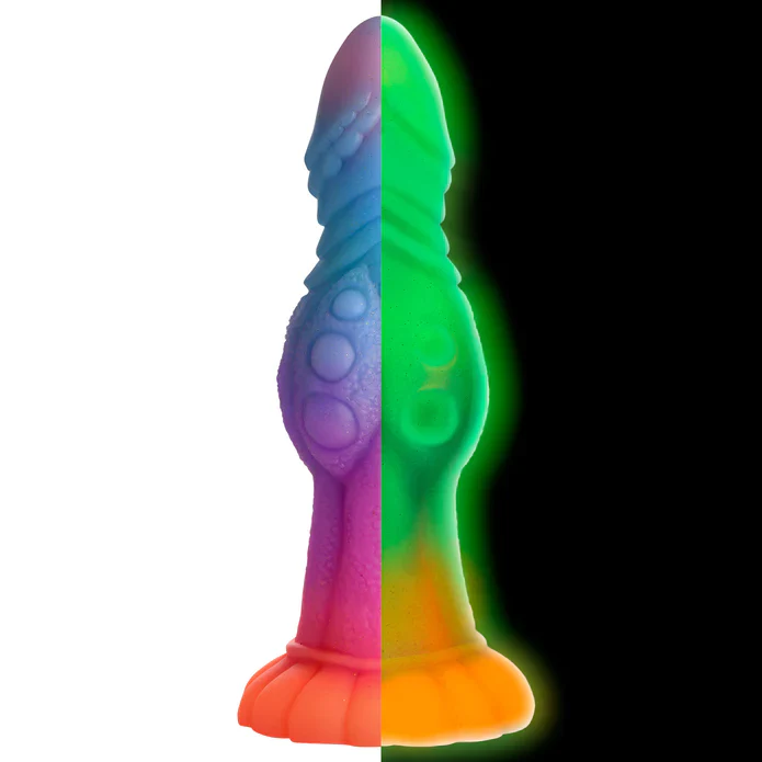 Creature Cocks Galactic Cock Alien Creature Glow-In-The-Dark Silicone Dildo - Image 2