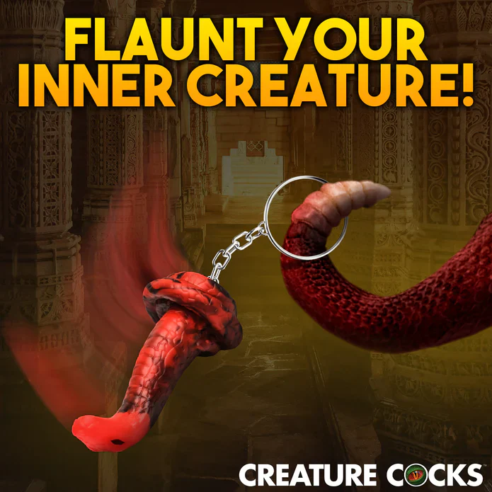 Creature Cocks King Cobra Keychain - Image 3