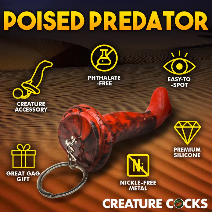 Creature Cocks King Cobra Keychain - Image 5
